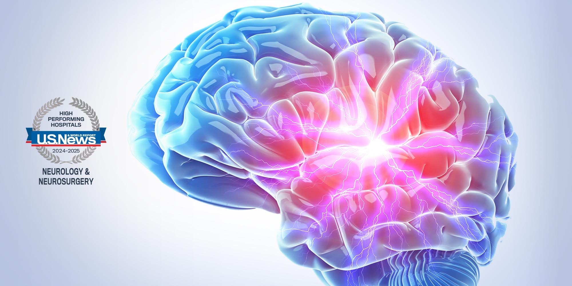 Illustration of brain neurons