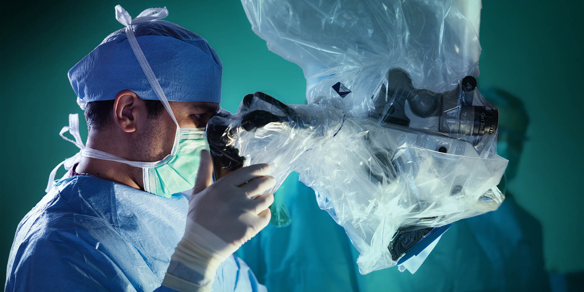 Neurosurgeon in surgery