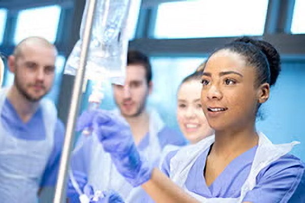 New nurses working together