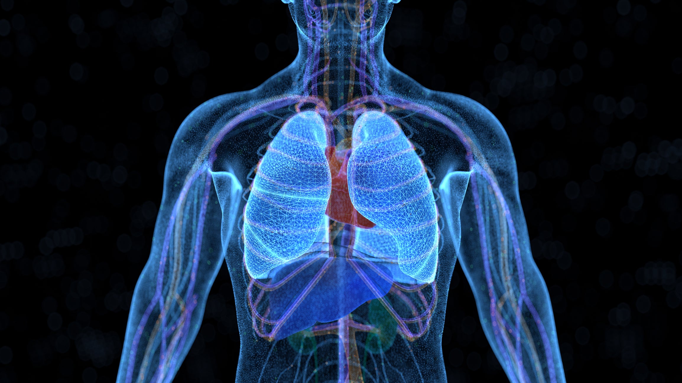 X-ray of thoracic surgery