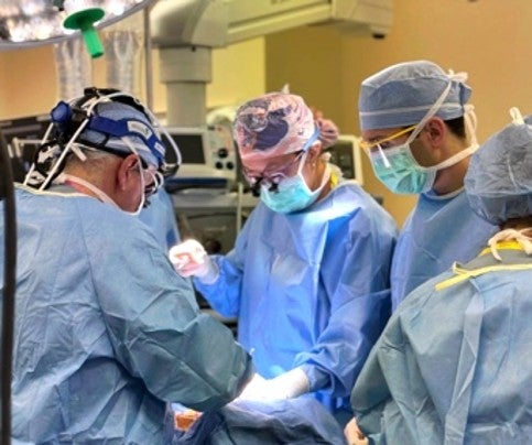 doctors in surgery