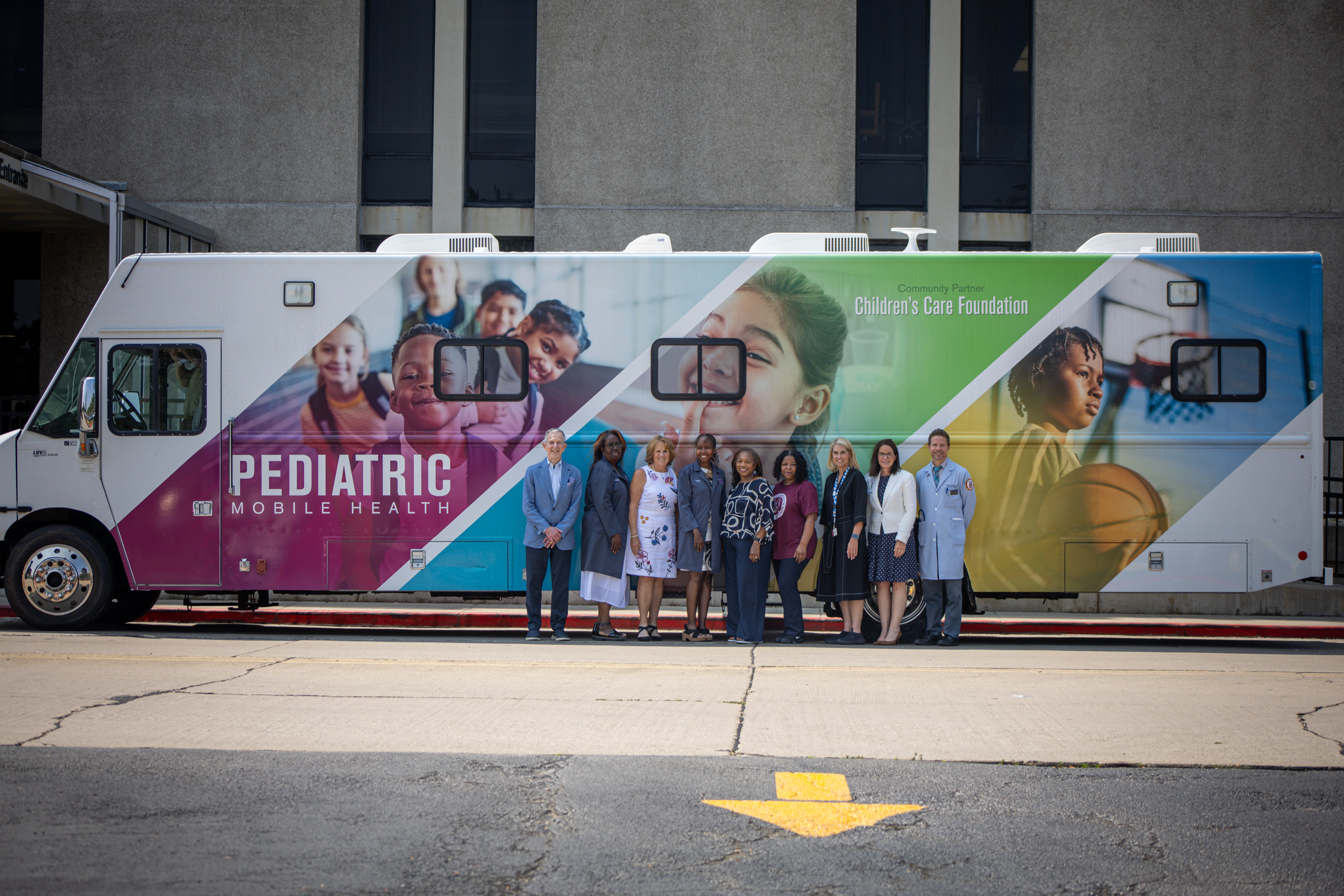 The mobile medical unit bus