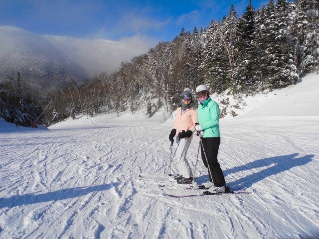 Stowe, Vermont, 2017. 1 year after transplant