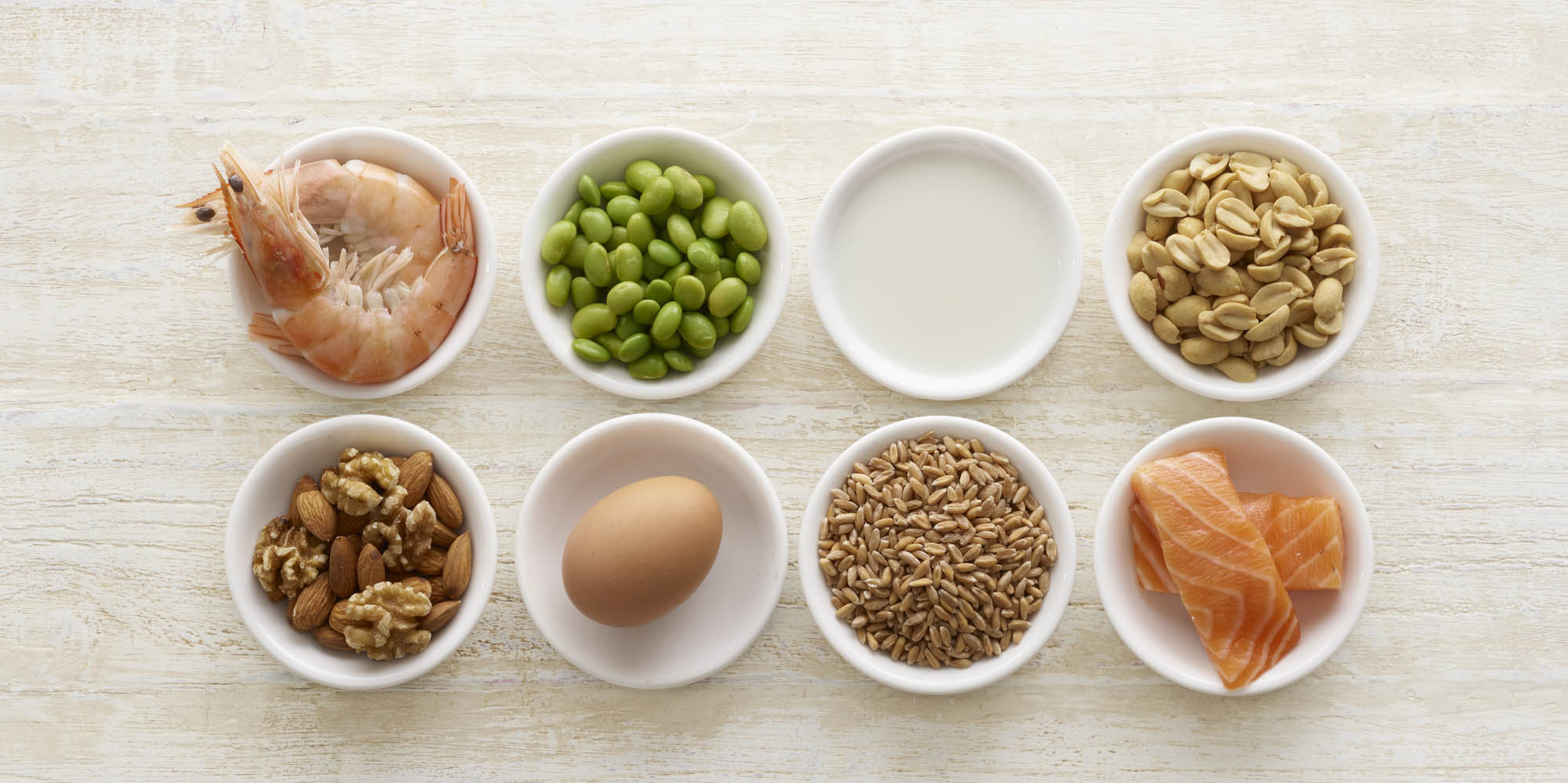 Variety of healthy food options